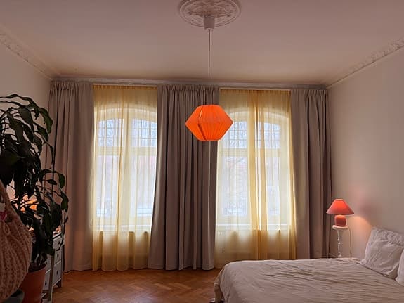 4 st mörkläggningsgardiner av hög kvalité