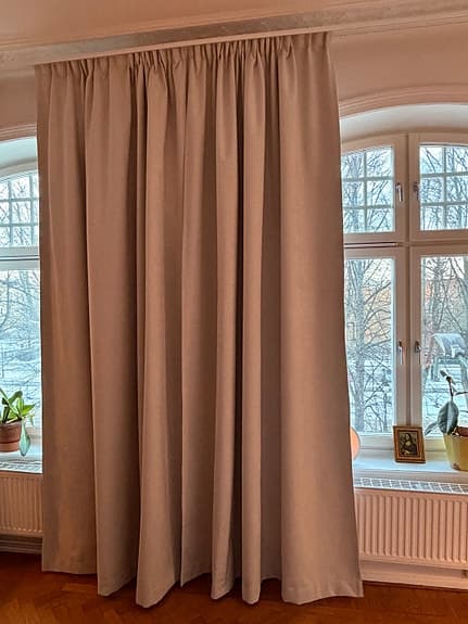 4 st mörkläggningsgardiner av hög kvalité