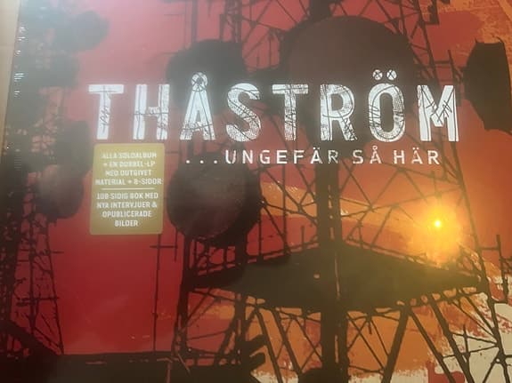 Thåström Ungefär så här vinylbox Rare Limited Edition Sealed Ny i kartong