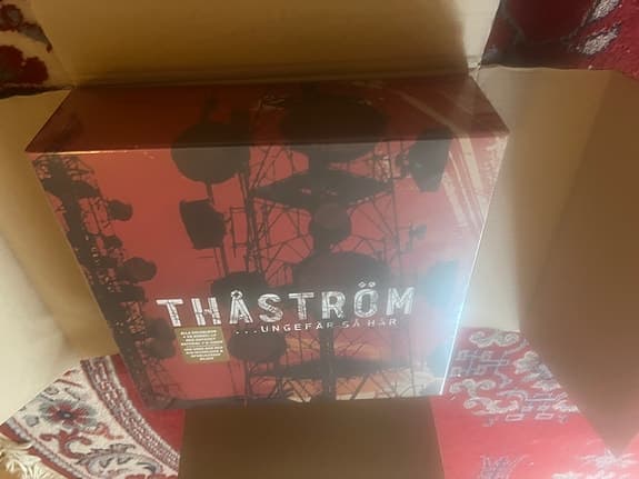 Thåström Ungefär så här vinylbox Rare Limited Edition Sealed Ny i kartong