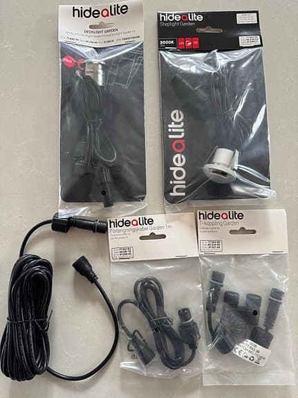 Hide a lite Garden belysning