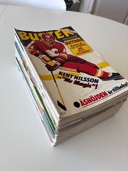 Buster serietidningar 1985 årgång komplett