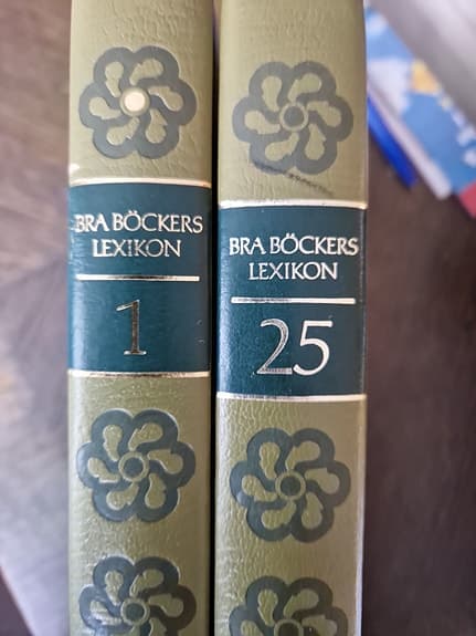 Bra Böckers Lexikon 25 band komplett – tredje omarbetade upplagan 1983