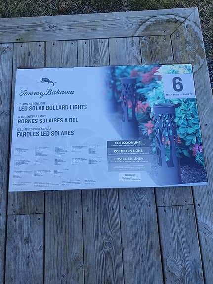 Solcells belysning till trädgård