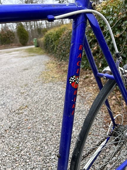 Crescent landsvägscykel 58 cm 28" unisex blå