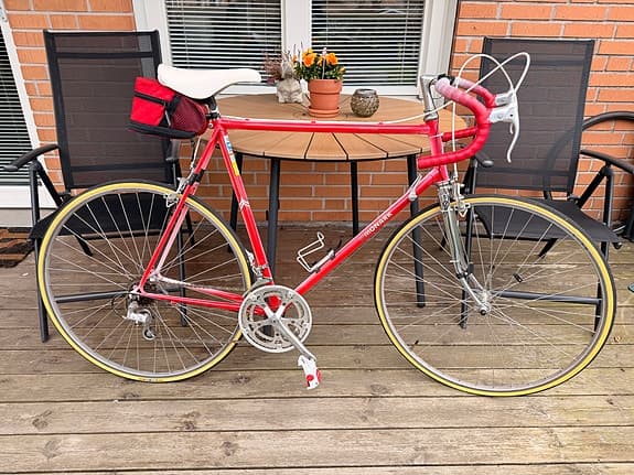 Monark retroracer röd