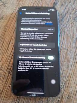 iPhone XS 64 GB svart