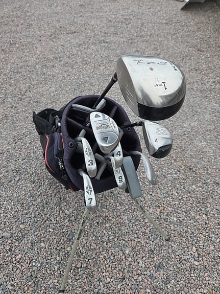 Golfset med Wilson-bag, perfekt för nybörjare