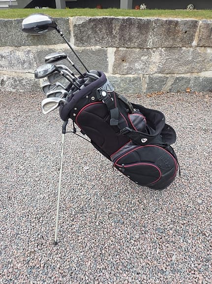 Golfset med Wilson-bag, perfekt för nybörjare