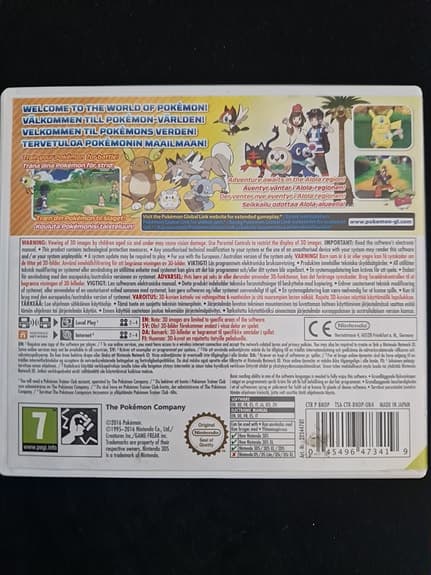 Pokémon Sun Nintendo 3DS