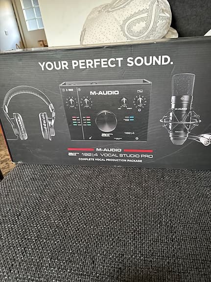 M-Audio AIR 192|4 Vocal Studio Pro inspelningspaket