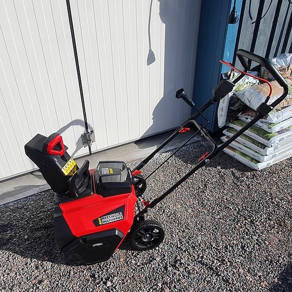 MEEC Batteridriven snöslunga 51 cm