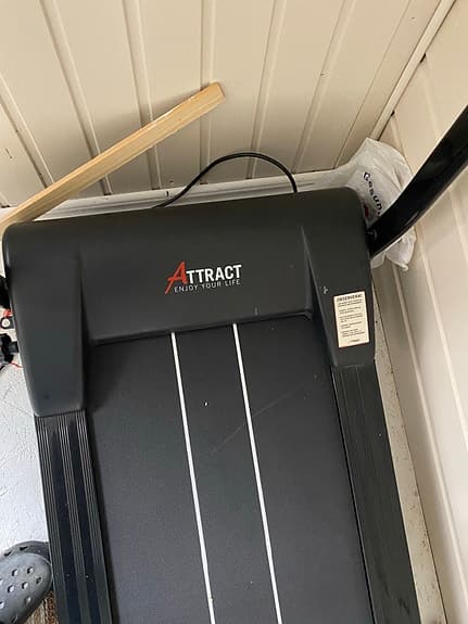 Attract löpband svart