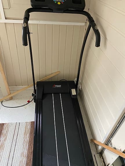 Attract löpband svart