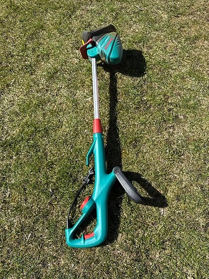 Bosch grästrimmer eldriven grön