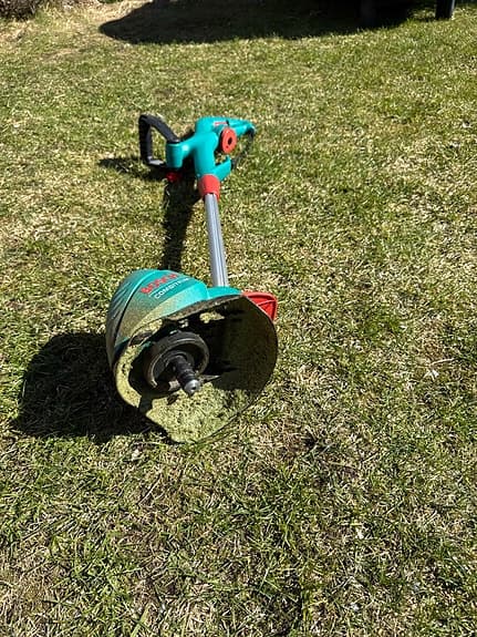 Bosch grästrimmer eldriven grön