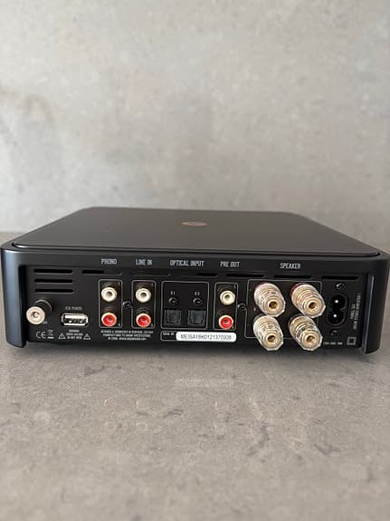 Argon SA1 stereo förstärkare svart