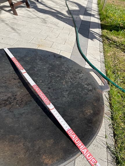 Muurikka stekhäll med ben 58cm