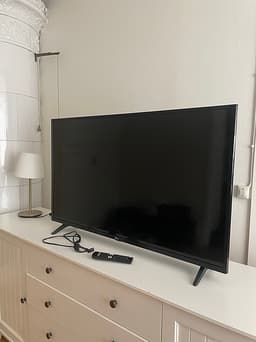 LG 43UQ75006LF TV 43 tum svart
