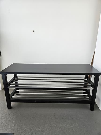 Skobänk från ikea.