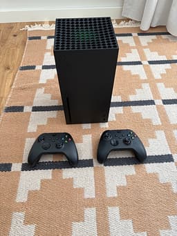 Microsoft Xbox Series X spelkonsol svart