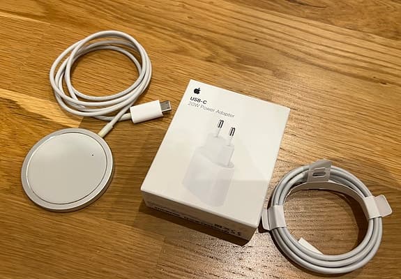Apple MagSafe trådlös laddare & ladd adapter 20w & laddkabel