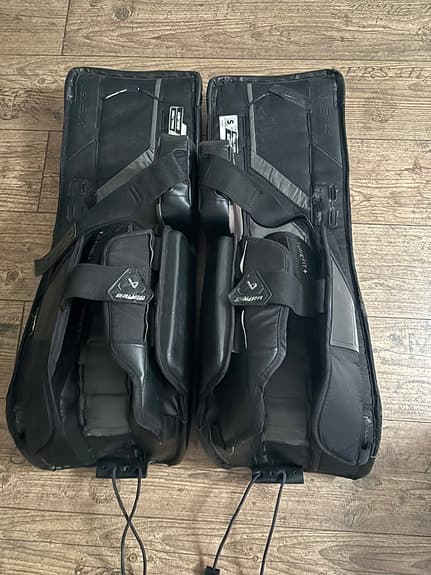 Målvaktsbenskydd plock och stöt