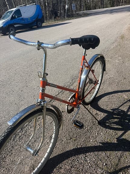 Crescent stadscykel unisex 26" M orange