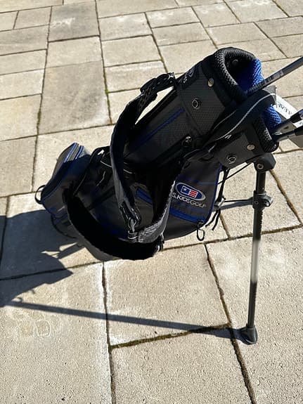 U.S Kids Longridge junior golfset med bärbag junior blå