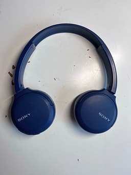 Sony hörlurar on-ear blå WH-CH510