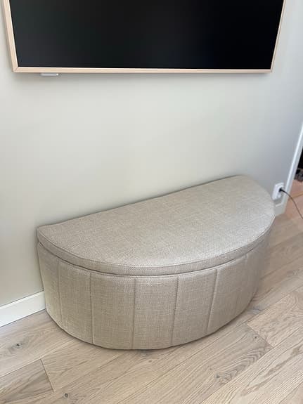 Sittbänk med förvaring