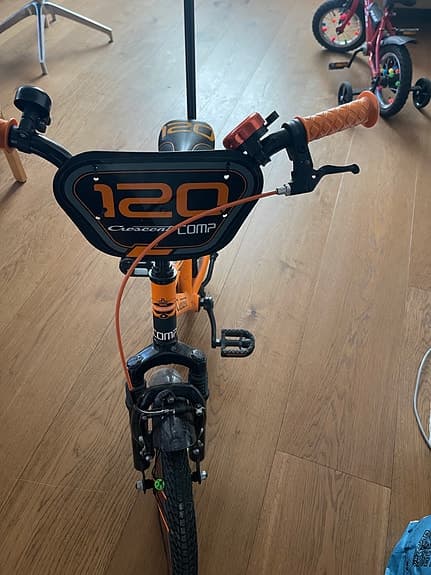 Crescent barncykel 16" orange