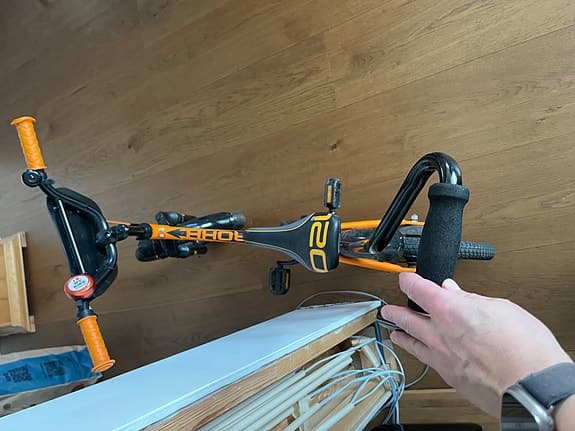 Crescent barncykel 16" orange