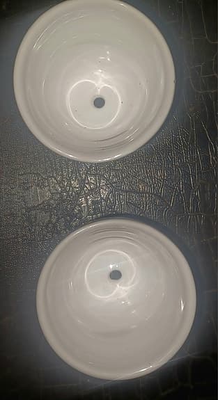 Georg Jensen krukor små flerfärgade keramik