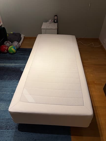 IKEA Sultan Sagvåg resårbotten 90x200 vit