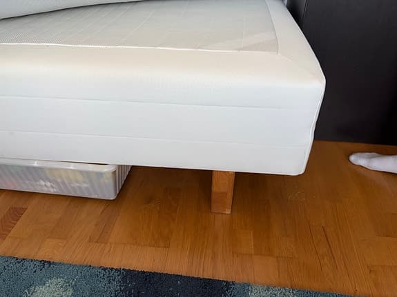 IKEA Sultan Sagvåg resårbotten 90x200 vit