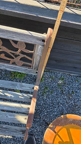 trädgårdsbänk