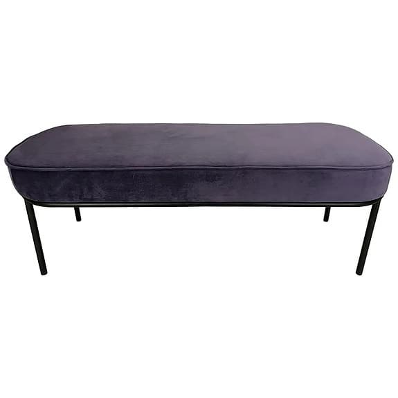 Bänk SofaCompany Willow lila/svart
