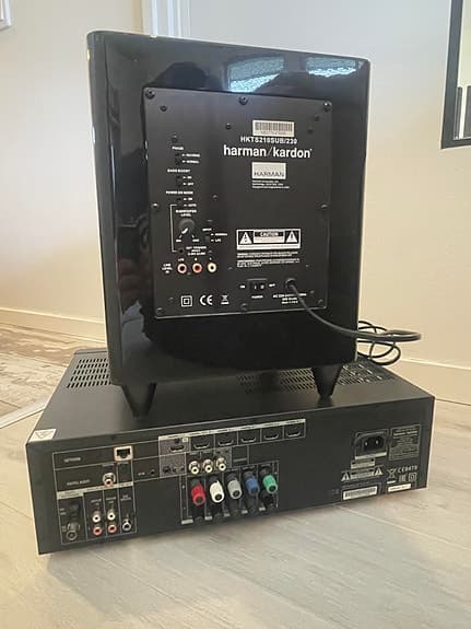 Harman Kardon hemmabio,reciver, förstärkare