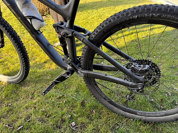 Trek ex 8 heldämpad cykel 29" svart herr