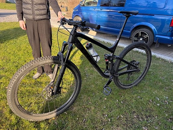 Trek ex 8 heldämpad cykel 29" svart herr