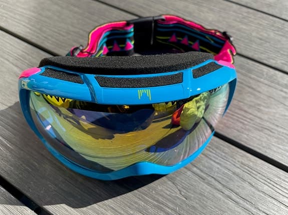 Shred skidglasögon blå med spegellins Vuxen