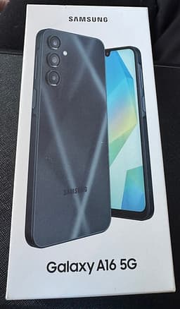 Samsung Galaxy A16 5G mobiltelefon 128 GB svart