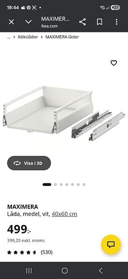 Kökslådor Maximera Ikea