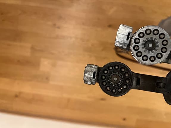 Knallpulver gevär metal