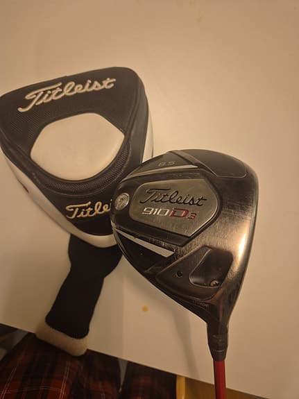 Titleist 910 D3 driver, 10.5 grader inställbart loft