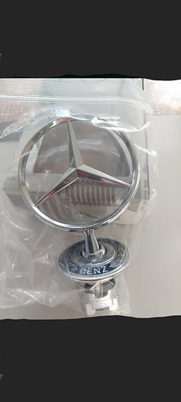 Mercedes-Benz star MB, Mercedesstjärna emblem krom