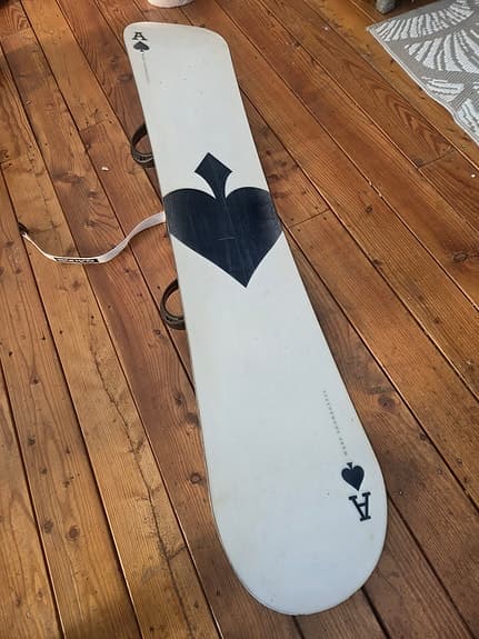 Snowboard + Burton bindningar