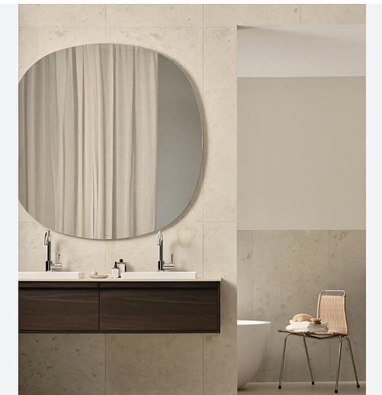 Spegel med belysning badrum 800 mm