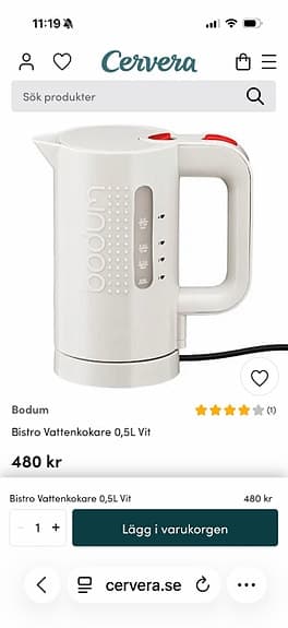 Vattenkokare